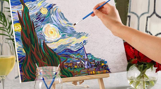 paint by number Van Gogh